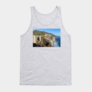 Bixby Bridge and the Pacific Ocean California Tank Top